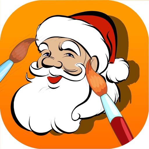 Christmas doodles-Draw & Color icon