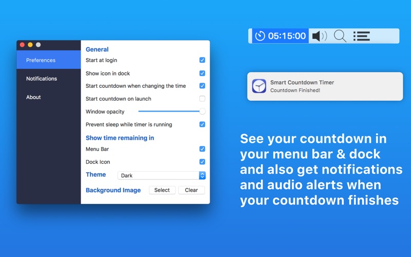 Screenshot #3 pour Smart Countdown Timer