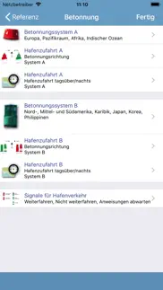 marine regeln und signale iphone bildschirmfoto 2