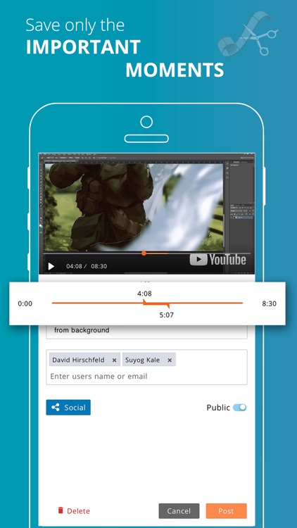 Kloojj–Video Clips & Bookmark screenshot-3