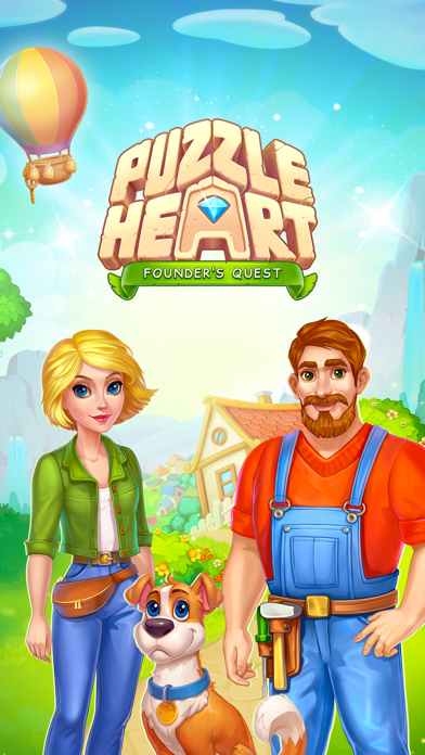 Puzzle Heart Match-3 Adventure screenshot 5