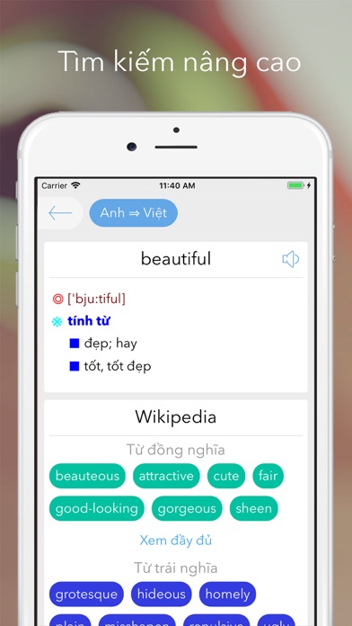 bigdict - từ điển mở & hỏi đáp screenshot 3