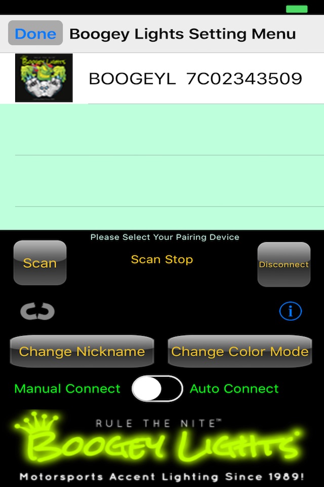 Boogey Lights® Bluetooth APP screenshot 4