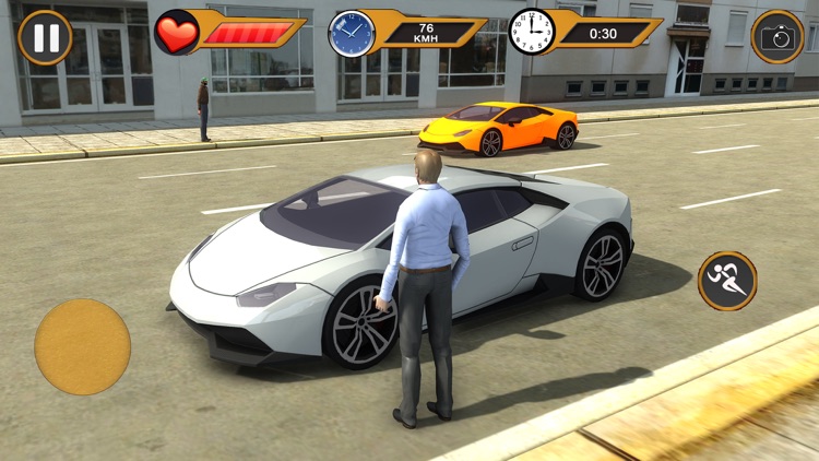 Crazy Police Car Chase Theft screenshot-3