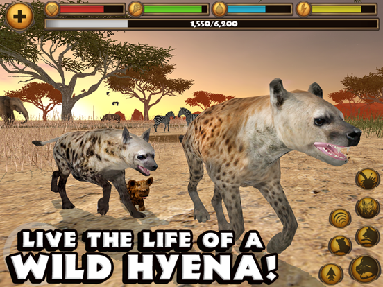 Hyena Simulator на iPad