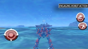 Battle Aghast Robot: Sea War screenshot #1 for iPhone
