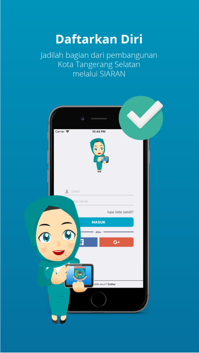 Screenshot #1 pour Siaran Tangsel