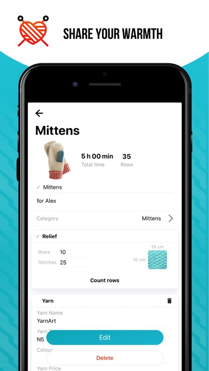 Knitting Hobby Companion screenshot-3