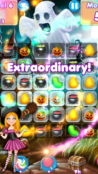 Screenshot #1 pour Halloween Treats & Candy Moves