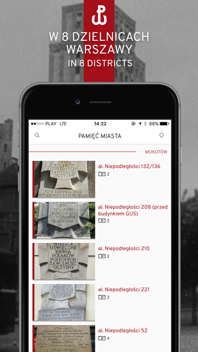 Screenshot 3 of Pamięć Miasta App