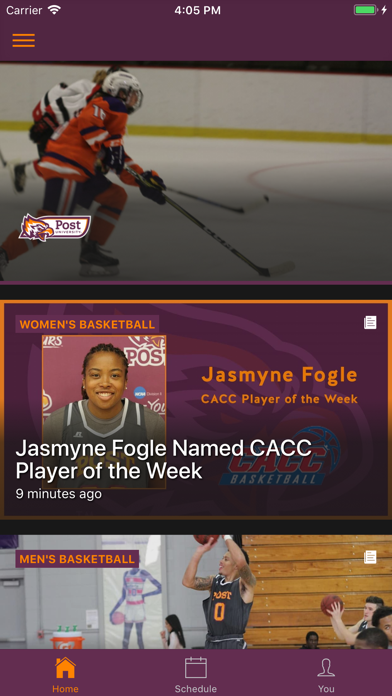 Screenshot #1 pour Post University Eagles