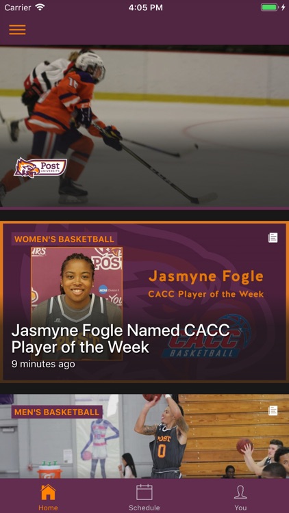 Post University Eagles