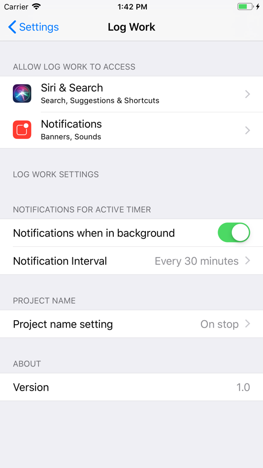 #7. Log your Work (iOS) 由: Lars Beier