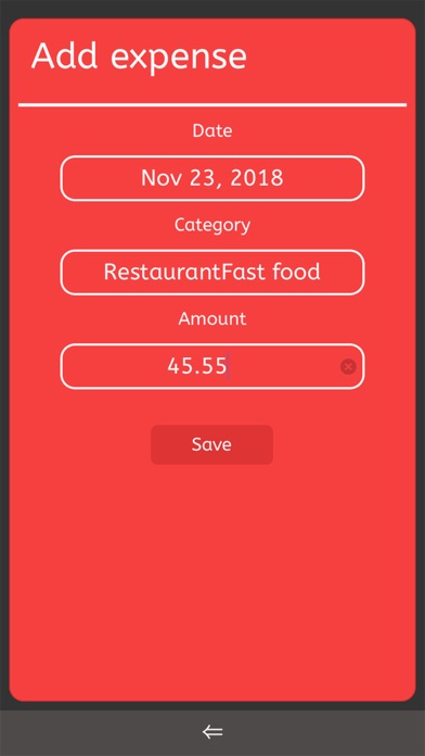 Pocket Budget Tracker screenshot 4