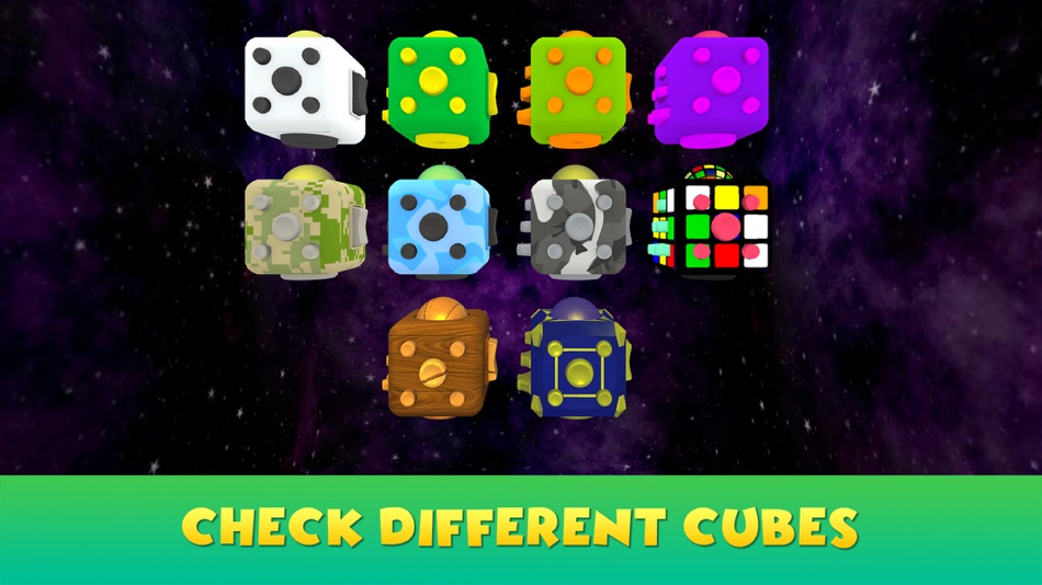 #3. Hand Fidget Cube Simulator 3D (iOS) By: Tayga Games OOO