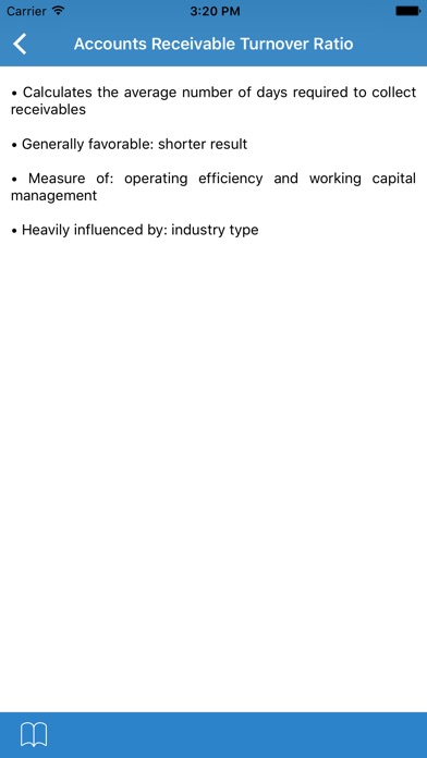 Financial Ratio Flashcards screenshot 3