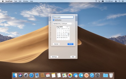 SmallTask screenshot 2