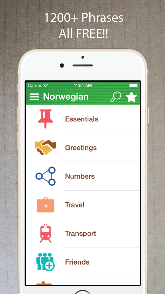 Learn Norwegian Phrasebook Pro - 5.1.0 - (iOS)