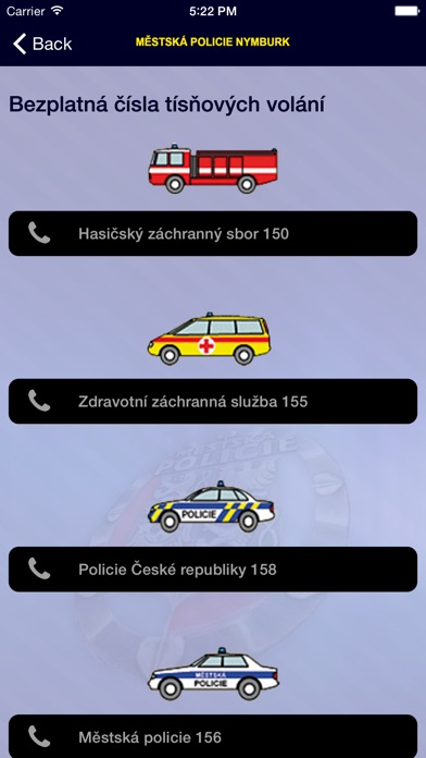 Městská policie Nymburk screenshot 4