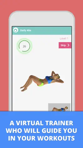 Game screenshot Daily ABS Fitness Workouts apk