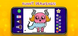 Game screenshot Coloring Your Monsters mod apk