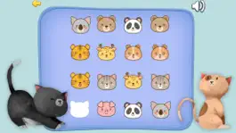 Game screenshot Cute Smiley Animal Faces Matching apk