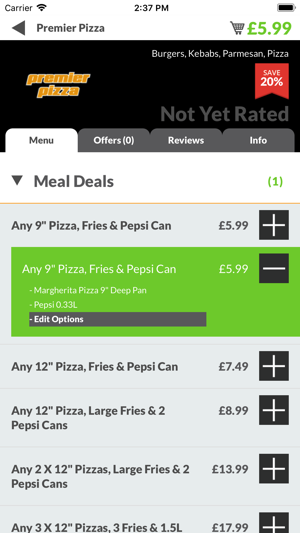 Premier Pizza(圖3)-速報App