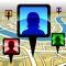 The GPS Phone Tracker is an application that allows you to track and follow other people with your iPhone