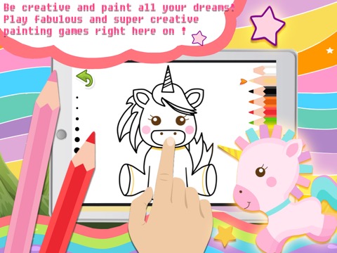 Little Pegasus Coloring Bookのおすすめ画像3