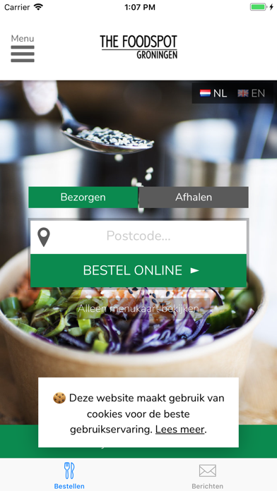 Screenshot #1 pour The Foodspot Groningen