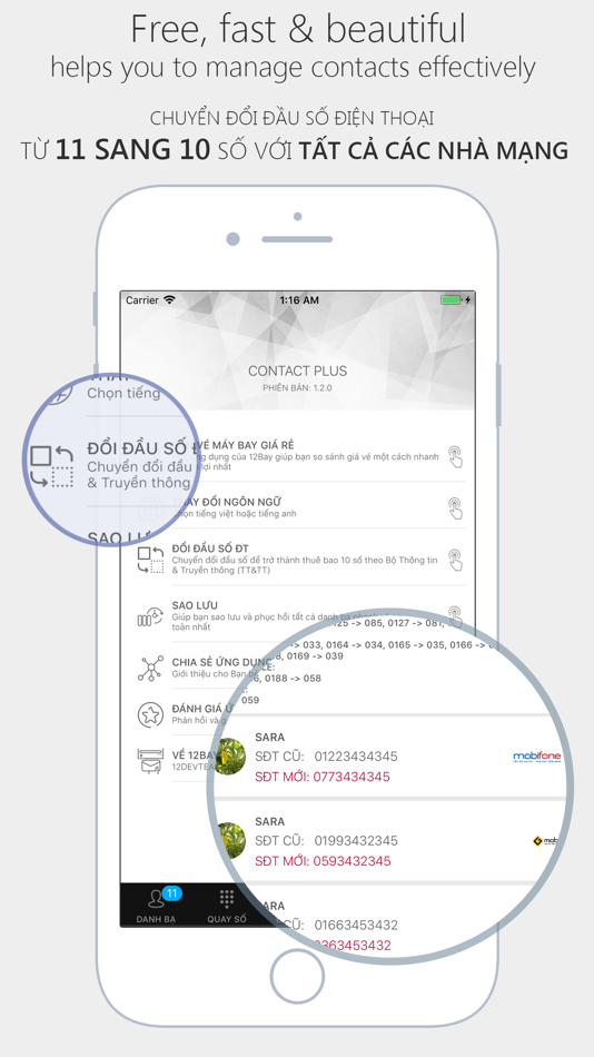 #1. Contacts-Plus (iOS) 由: 12BAY TECHNOLOGY COMPANY LIMITED