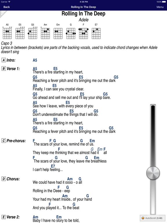 Screenshot #5 pour GuitarTapp PRO - Tabs & Chords