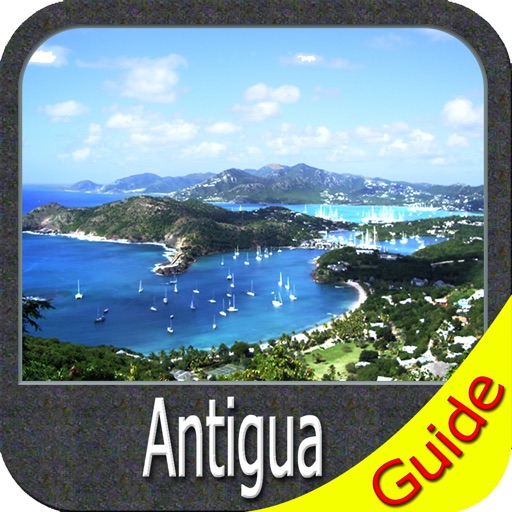 Antigua GPS charts offline spot maps Navigator