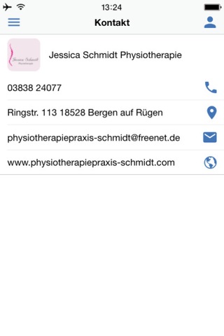 Jessica Schmidt Physiotherapie screenshot 3