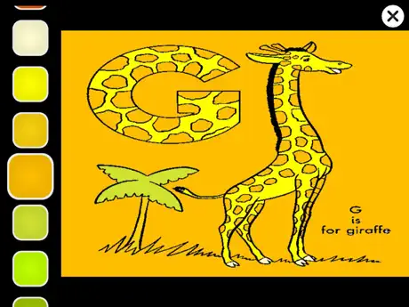 Learn ABC Animal Coloring Book