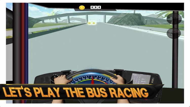 Race Fast Bus Highway