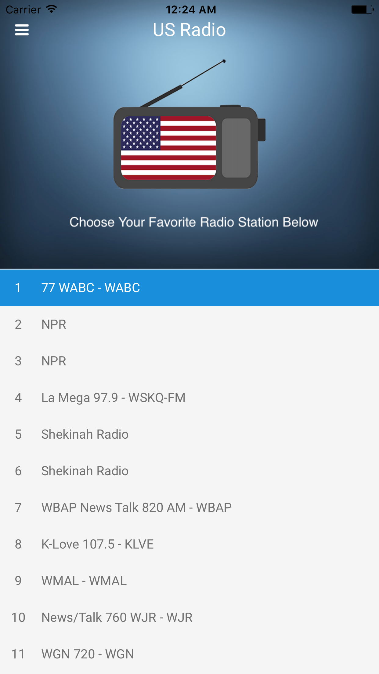 US Radio Station - USA FM screenshot 2