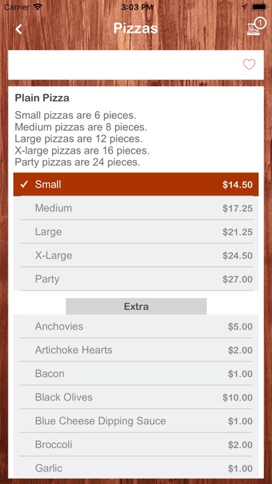 Amico's Pizza screenshot 4