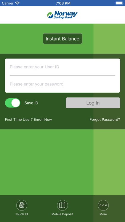 Norway Savings Mobile App