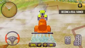 Farming Tractor Simulator : 3D screenshot #1 for iPhone