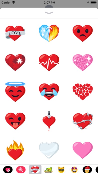 Heart Pack by EmojiOne screenshot 2