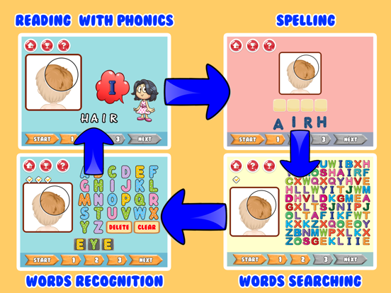 Screenshot #5 pour Body Parts Vocabulary Game
