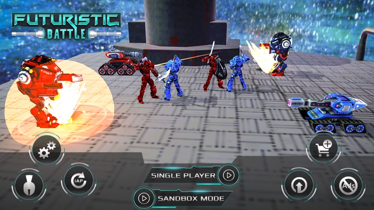Futuristic Battle Simulator screenshot-0