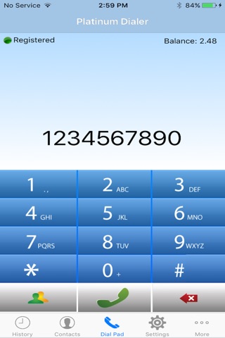 Platinum Dialer screenshot 2