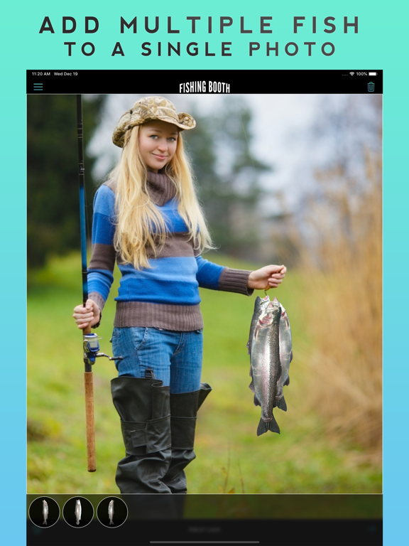 Fishing Booth iPad screenshot 5 - Lifestyle app