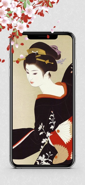 浮世絵壁紙 美しい日本画ギャラリー をapp Storeで