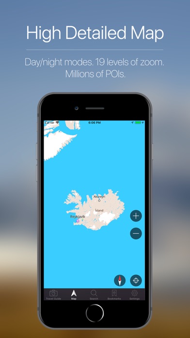 Iceland Offline Travel Map screenshot 3