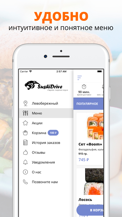 SushiDrive | Russia screenshot 2