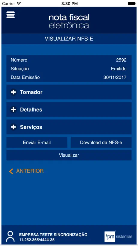 IPM NFs-e