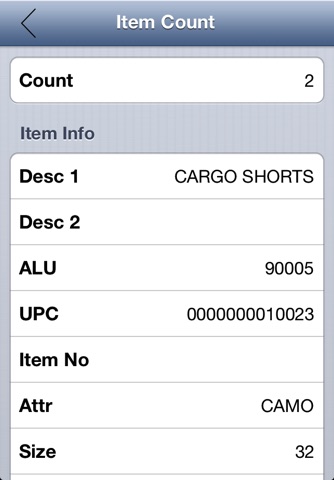 Retail Mobile Inventory screenshot 3